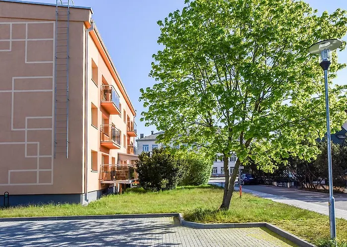 Neriesapartment No.3 With Terrace In Centrum Daire Palanga