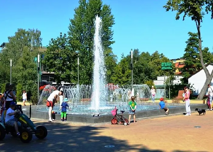 Neriesapartment No.3 With Terrace In Centrum Daire Palanga